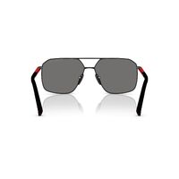 Prada Linea Rossa PSA50S 1BO02G-60 Matte Black / Dark Grey Polarised Lenses