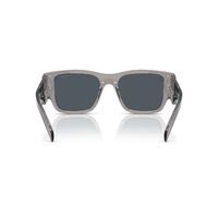 Prada PR10ZS 16Z70B-54 Transparent Asphalt / Dark Grey Lenses