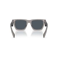 Prada PRA06SF 16Z70B-54 Transparent Dark Grey / Dark Grey Lenses