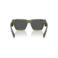 Prada PRA06SF 25A40L-54 Transparent Military / Dark Grey Lenses