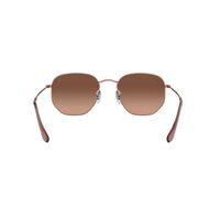 Ray-Ban RB3548N 9069A5-54 Hexagonal Copper / Brown Gradient Lenses