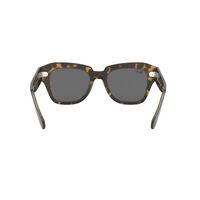 Ray-Ban RB2186 1292B1-49 State Street Havana On Transparent Brown / Dark Grey Lenses