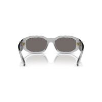 Versace VE4361 311/6G-53 Transparent Grey / Light Grey Silver Mirror Lenses