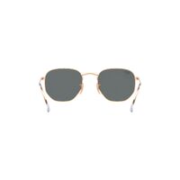 Ray-Ban RB3548N 001/R5-51 Hexagonal Gold / Blue Lenses