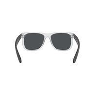 Ray-Ban RB4165 651287-55 Justin Transparent / Grey Lenses