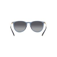 Ray-Ban RB4171 6592T3-54 Erika Transparent Blue / Grey Gradient Polarised Lenses