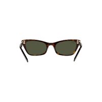 Ray-Ban RB2299 902/31-55 Lady Burbank Havana / Green Lenses