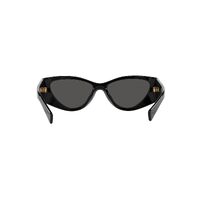 Miu Miu MU06YS 1AB5S0-54 Black / Dark Grey Lenses