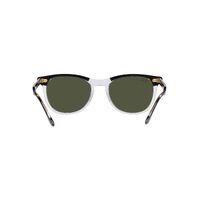 Ray-Ban RB2398 129431-53 Eagleeye Black On Transparent / Green Lenses