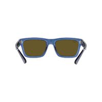 Ray-Ban RB4396 668073-57 Warren Transparent Dark Blue / Dark Brown Lenses