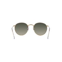 Ray-Ban RB3447 001/71-50 Round Metal Gold / Grey Gradient Lenses