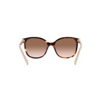 Prada PR22ZS 07R0A6-53 Caramel Tortoise / Brown Gradient Lenses