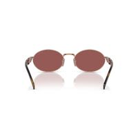 Prada PR65ZS SVF08S-55 Pink Gold / Dark Violet Lenses