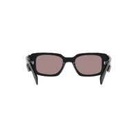 Prada PR17WS 1AB07Z-49 Black / Multilayer Lens Mirror Black Lenses