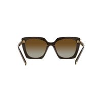 Prada PR23ZS 11J6E1-54 Loden / Brown Gradient Polarised Lenses