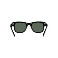 Ray-Ban RBR0502S 6677VR-53 Wayfarer Reverse Black / Green Classic G-15 Lenses