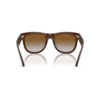 Ray-Ban RBR0502S 6709CB-53 Wayfarer Reverse Transparent Brown / Brown Gradient Lenses