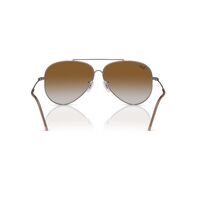 Ray-Ban RBR0101S 004/CB-62 Aviator Reverse Gunmetal / Brown Gradient Lenses