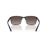 Ray-Ban RB3721CH 186/5J-59 Black On Black / Grey Chromance Polarised Lenses