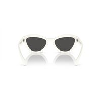 Prada PRA02SF 17K08Z-55 White / Dark Grey Lenses