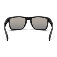 Blenders Canyon 807 FG 55 City Drifter Matte Rubberised Black / Rainbow Mirror Polarised Lenses