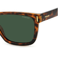 Polaroid PLD 6186/S 086 UC 54 Havana / Green Polarised Lenses