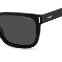 Polaroid PLD 6186/S 807 M9 54 Black / Grey Polarised Lenses