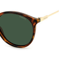 Polaroid PLD 4129/S/X 086 UC 51 Havana / Green Polarised Lenses