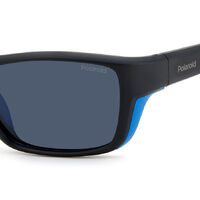 Polaroid Sport PLD 7046/S OY4 C3 57 Black Azure / Blue Polarised Lenses