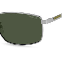 Polaroid PLD 2137/G/S/X R81 UC 60 Matte Ruthenium / Green Polarised Lenses