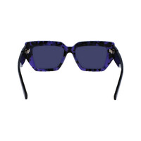 Calvin Klein Jeans CKJ23608S 238-54 Violet Havana / Solid Blue Lenses