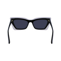 Calvin Klein Jeans CKJ23656S 001-52 Black Crystal / Solid Grey Lenses