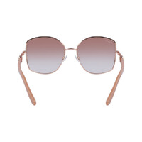 Ferragamo SF304S 772-58 Rose Gold w Nude / Pink Gradient Lenses