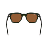 Lacoste L6023S 275-49 Khaki / Solid Brown Lenses