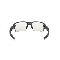 Oakley Flak 2.0 XL OO9188-1659 Steel / Clear to Black Iridium Lenses