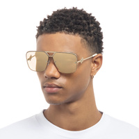 Le Specs Metazoic LSU2429717 Gold / Gold Mirror Lenses