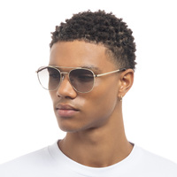 Le Specs Metaphor LSU2429722 Gold / Khaki Gradient Lenses