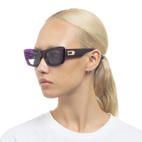 Le Specs Dopamine Ltd Edt LSP2452368 Dark Violet / Smoke Tint Lenses