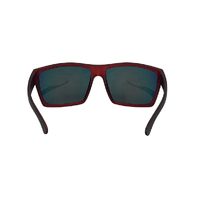 Urban Zoo Hoodlum C13 Matte Black w Matte Crystal Red Interior / Red Revo Lenses