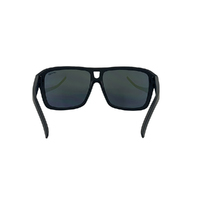 Urban Zoo Crosstown C12 Matte Black / Smoke w Blue Revo Lenses