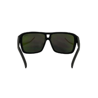 Urban Zoo Crosstown C21 Matte Black / Smoke w Green Revo Lenses