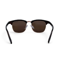 Mangrove Jacks Kids MJK72 C2 Shiny Dark Crystal Brown w Gold / Brown Polarised Lenses