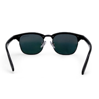 Mangrove Jacks Kids MJK72 C4 Shiny Black w Gunmetal / Smoke w Purple Revo Polarised Lenses