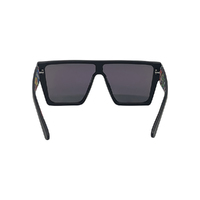 Mangrove Jacks Live and Let Live C11 Matte Black / Green Revo Polarised Lenses