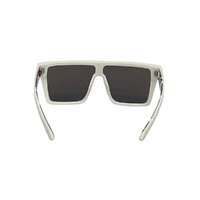 Mangrove Jacks What You Need C10 Shiny White / Ice Blue Revo Polarised Lenses