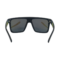 Mangrove Jacks Never Say Never C8 Matte Black / Ice Blue Revo Polarised Lenses