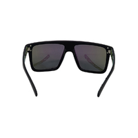 Mangrove Jacks Never Say Never C11 Matte Black / Green Revo Polarised Lenses