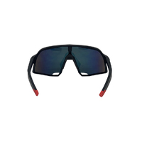 Urban Zoo Sumatra C13 Matte Black / Smoke w Red Revo Lenses