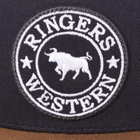 Ringers Western Signature Bull Trucker Cap Dark Navy/Clay OSFM