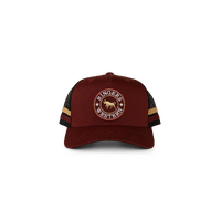 Ringers Western McCoy Trucker Cap Burgundy OSFM